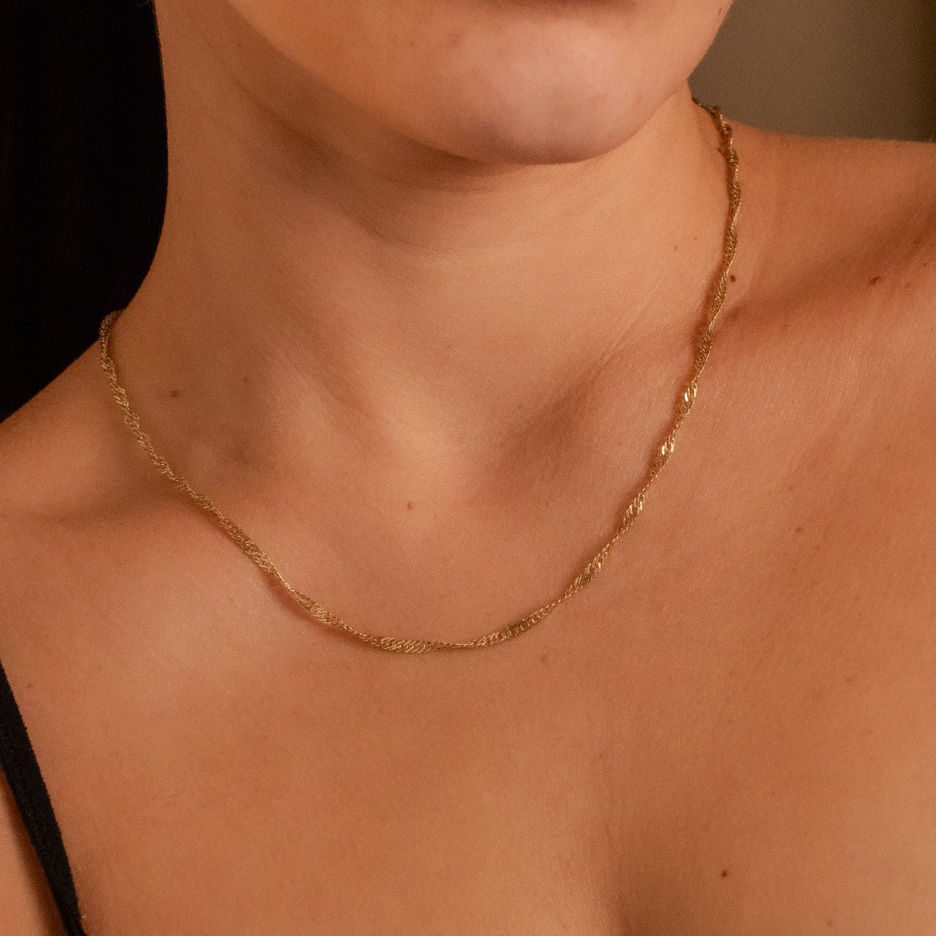 Twist of Gold Necklace